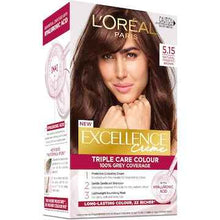 L'Oreal Paris Excellence Creme Hair Colour 5.15 Natural Frosted Brown each