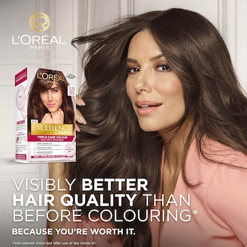 L'Oreal Paris Excellence Creme Hair Colour 5.15 Natural Frosted Brown each