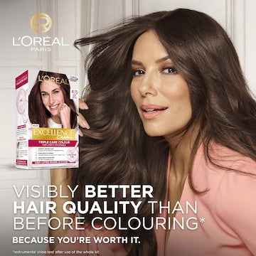 L'Oreal Paris Excellence Creme Hair Colour 4.15 Dark Frosted Brown each