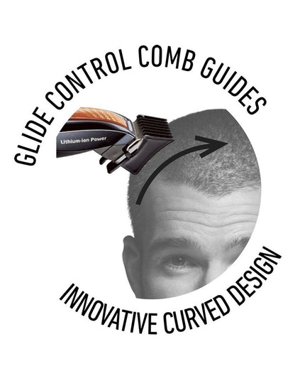 X6 Pro Hair Clipper in Grey/Orange VSM1100A