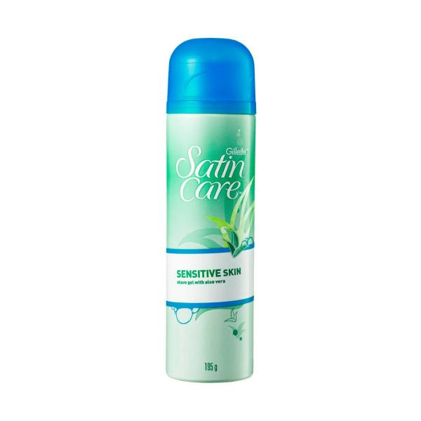 GILLETTE SATIN CARE:SHAVE GEL SENSITIVE SKIN:195:G