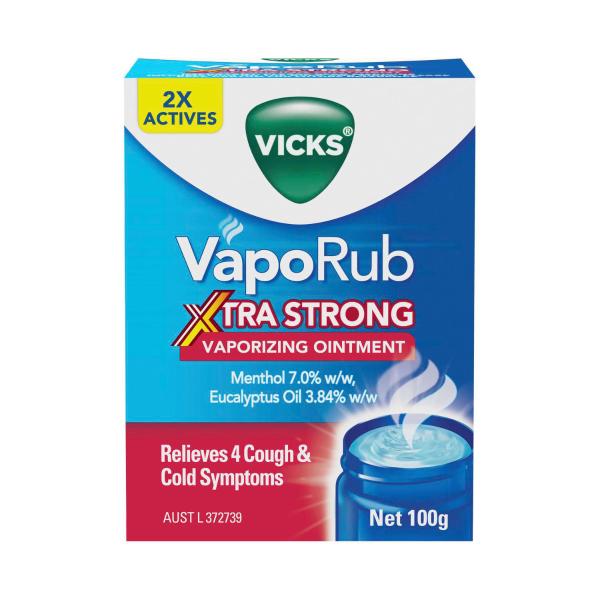 VICKS VAPOURUB EXTRA STRONG 100G