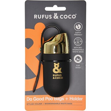 Rufus & Coco Do Good Poo Bags & Holder each