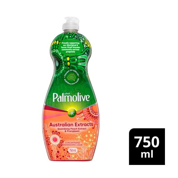 Dishwashing Liquid Ultra Australian Extracts Quandong Peach & Frangipani