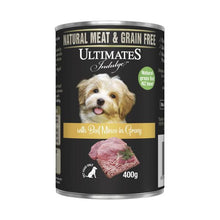 ULTIMATES BEEF MINCE IN GRAVY DOG FOOD 400 GRAM