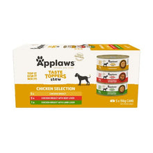 APPLAWS TASTE TOPPERS DOG TIN MULTIPACK CHICKEN SELECTI:CHICKEN STEW W:.:780 GRAM