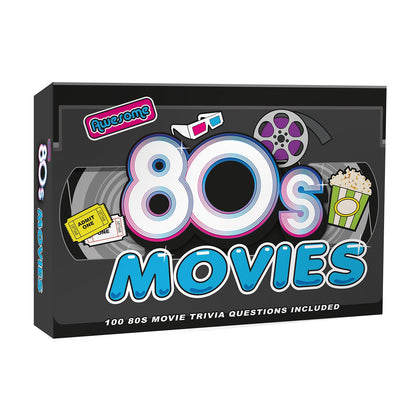 Awesome 80s - Movie Trivia Cards