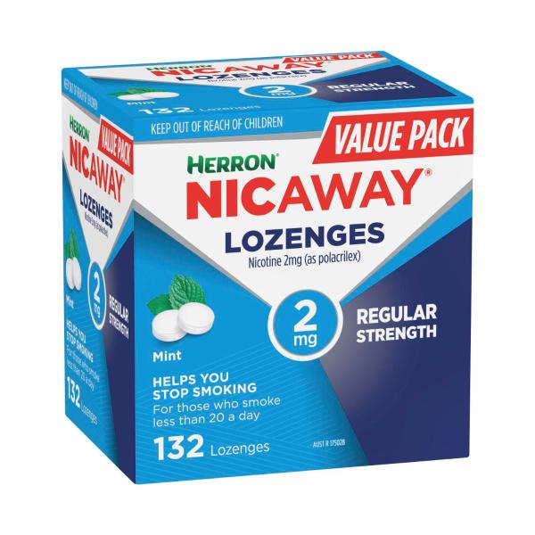 HERRON NICAWAY LOZENGES 2MG 132PK
