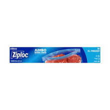 ZIPLOC RESEALABLE FREEZER EXTRA LARGE STORAGE BAGS 10 PACK