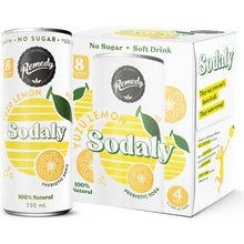 Remedy Sodaly Yuzu Lemon 250mL x 4 pack