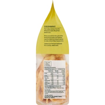 Woolworths Banana Chips Snack 400g