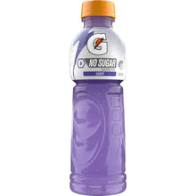 Gatorade Sports Drink Sugar Free Grape Electrolyte Hydration Bottle 600mL