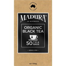 Madura Organic Black Tea Bags 50 pack