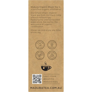 Madura Organic Black Tea Bags 50 pack