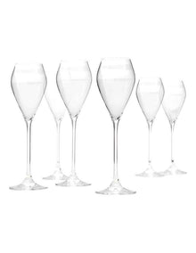 Cuvee Prosecco Glass 230ml Set of 6 in Clear