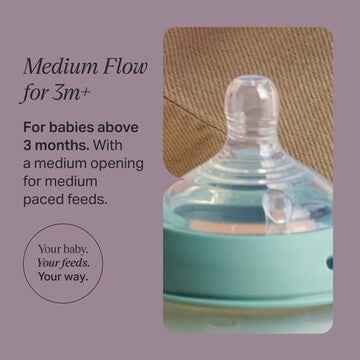 Tommee Tippee Natural Start Medium Flow Teats 2 pack