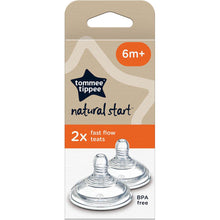 Tommee Tippee Natural Start Fast Flow Teats 2 pack