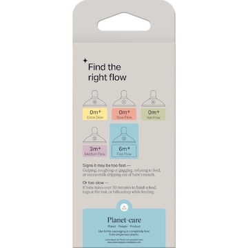Tommee Tippee Natural Start Fast Flow Teats 2 pack