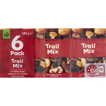Woolworths Trail Mix 6 pack