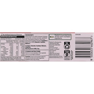 Woolworths Trail Mix 6 pack