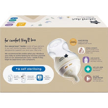 Tommee Tippee Natural Start Baby Bottles 0+M 260mL 3 pack