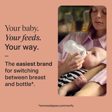 Tommee Tippee Natural Start Baby Bottles 0+M 260mL 3 pack