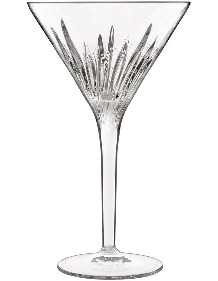 Martini Glass Set of 4 215ml in Clear