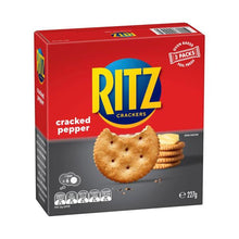 RITZ CRACKED PEPPER CRACKERS:.:227 GRAM
