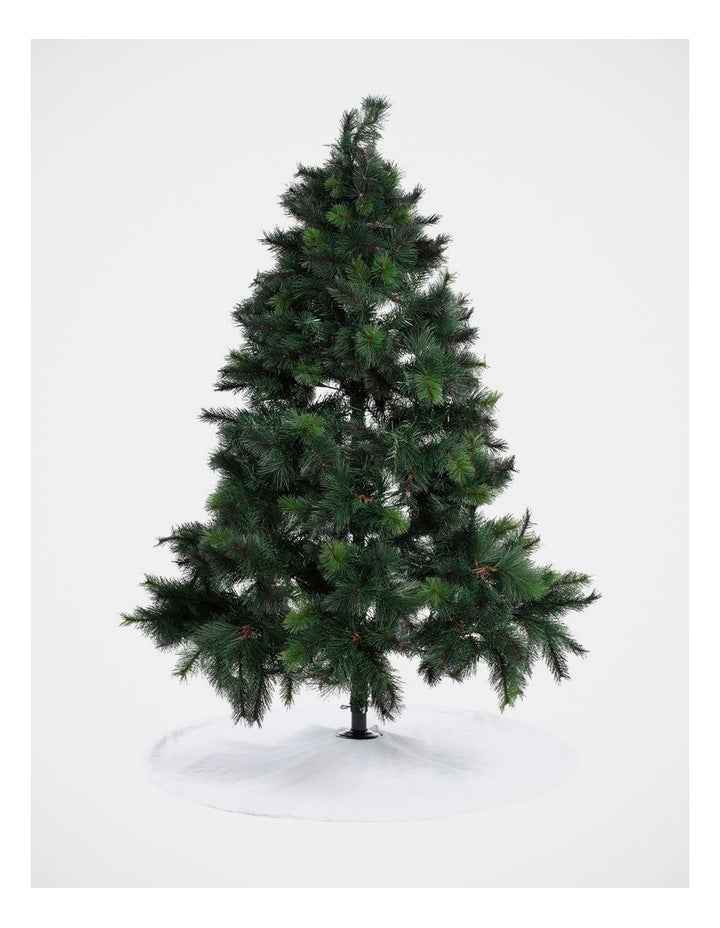 Luxe Christmas White Fur Tree Skirt