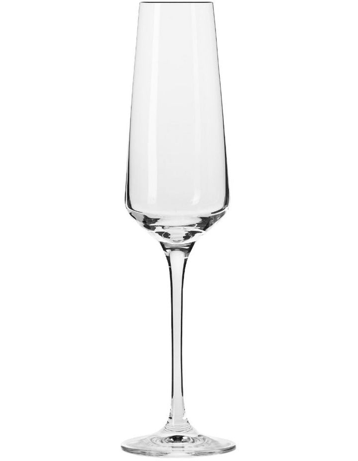 Avant Garde Champagne Flute 200ml Set of 6 in Clear