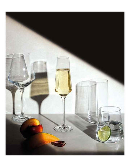 Avant Garde Champagne Flute 200ml Set of 6 in Clear