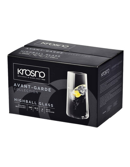 Avant Garde Highball 550ml Set of 6 Gift Boxed