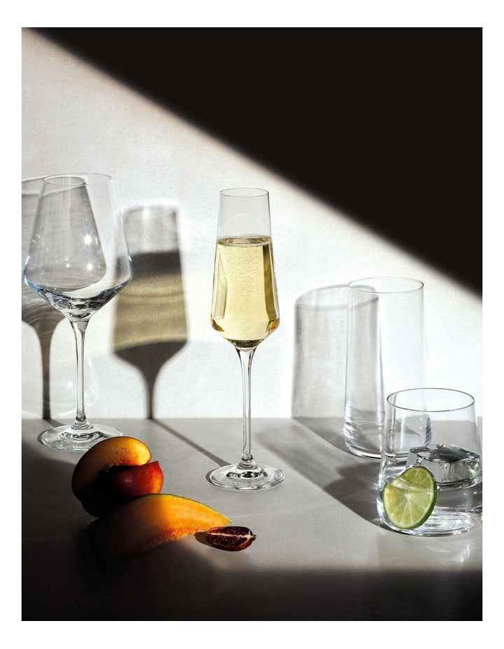 Avant Garde Tumbler Set 430ml 6 Piece Gift Boxed in Clear