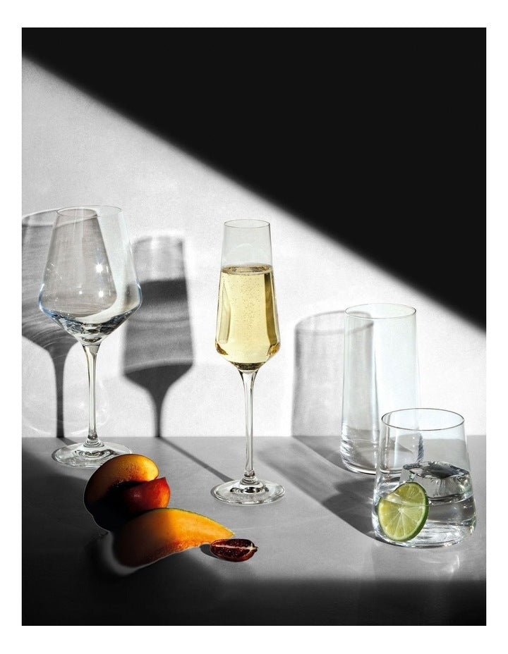 Avant Garde Tumbler Set 430ml 6 Piece Gift Boxed in Clear