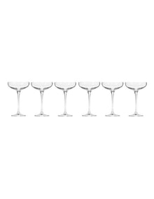Harmony Champagne Coupe Set of 6 280ml Gift Boxed