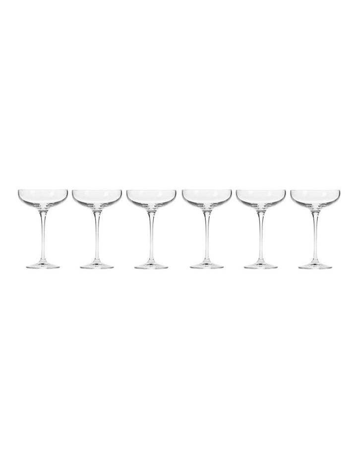 Harmony Champagne Coupe Set of 6 280ml Gift Boxed