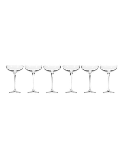 Harmony Champagne Coupe Set of 6 280ml Gift Boxed