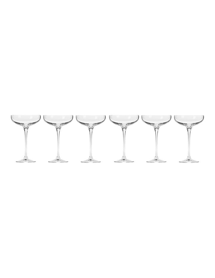 Harmony Champagne Coupe Set of 6 280ml Gift Boxed