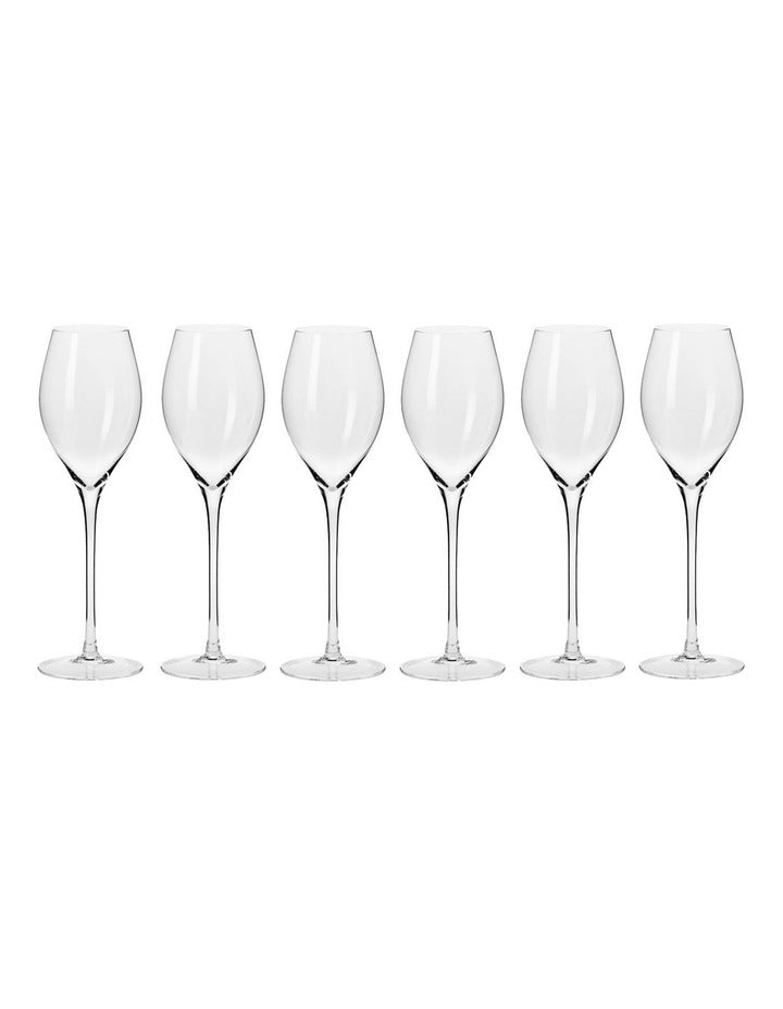 Harmony Prosecco Glass 300ml Set of 6 Gift Boxed in Clear