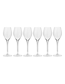 Harmony Prosecco Glass 300ml Set of 6 Gift Boxed in Clear