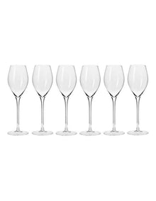 Harmony Prosecco Glass 300ml Set of 6 Gift Boxed in Clear