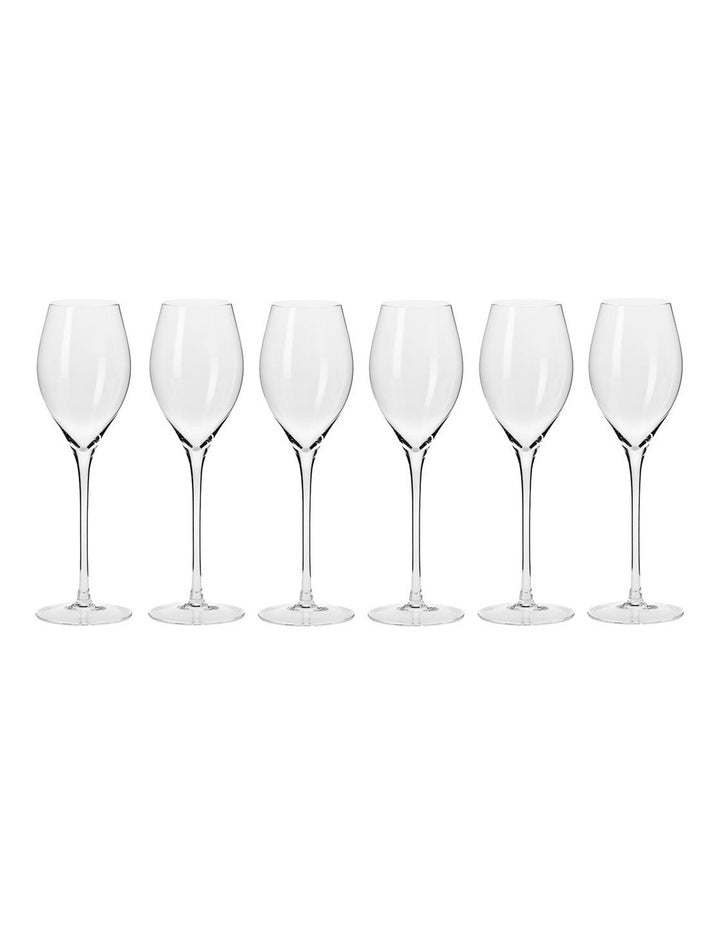 Harmony Prosecco Glass 300ml Set of 6 Gift Boxed in Clear