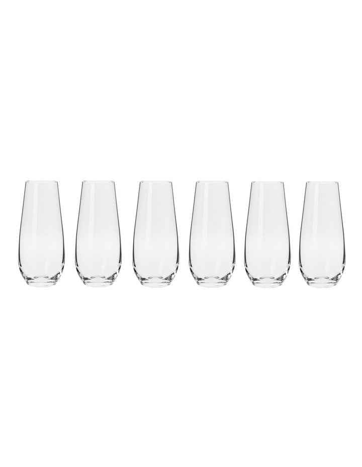 Harmony Stemless Flute Glasses 250ml Set of 6 Gift Boxed