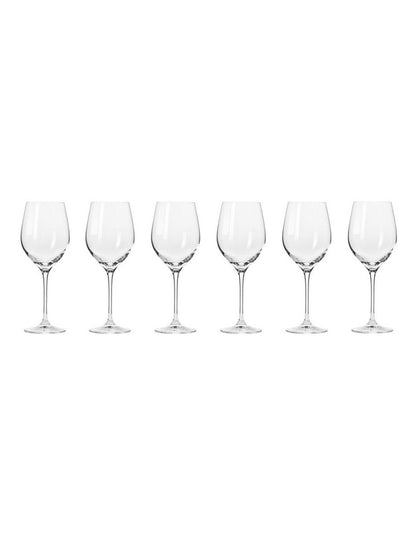 Harmony Wine Glass 430ml Set of 6 Gift Boxed in Clear