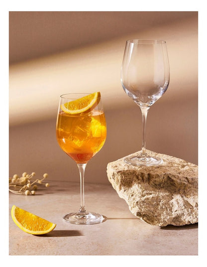 Harmony Wine Glass 430ml Set of 6 Gift Boxed in Clear