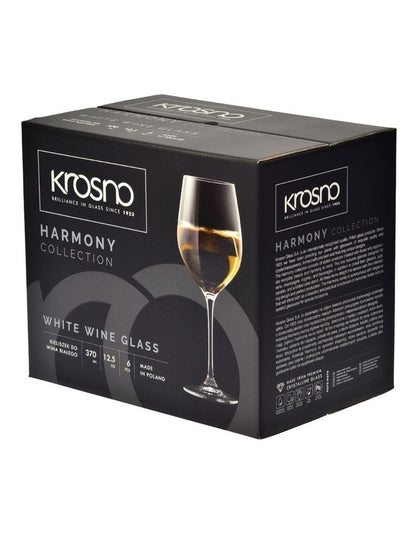 Harmony Wine Glass 430ml Set of 6 Gift Boxed in Clear