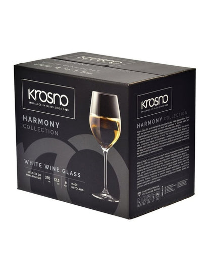Harmony Wine Glass 430ml Set of 6 Gift Boxed in Clear