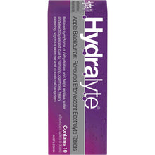 Hydralyte Effervescent Electrolyte Tablets Apple Blackcurrant 10 Pack