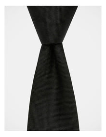 Core Silk Tie in Black