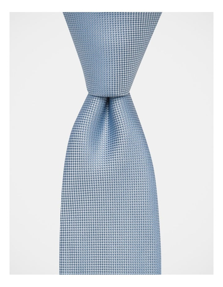 Core Silk Tie in Silver Grey